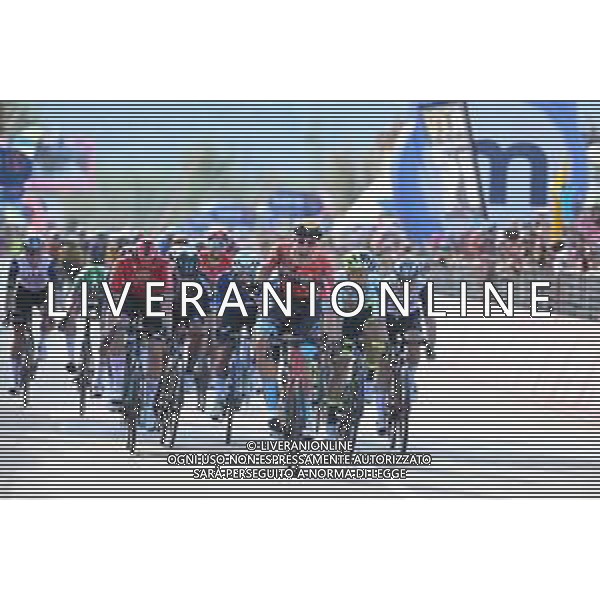 07-05-2023 Giro D\'italia; Tappa 02 Teramo - San Salvo; 2023, Bahrain - Victorious; Milan, Jonathan; San Salvo; ©SIROTTI / AGENZIA ALDO LIVERANI SAS