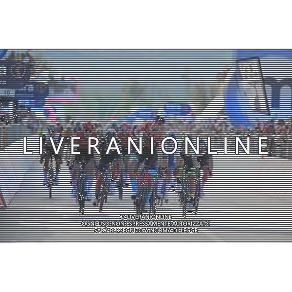 07-05-2023 Giro D\'italia; Tappa 02 Teramo - San Salvo; 2023, Bahrain - Victorious; 2023, Arkea - Samsic; 2023, Dsm; 2023, Intermarche - Circus Wanty; Milan, Jonathan; Dekker, David; Groves, Kaden; Marit, Arne; San Salvo; ©SIROTTI / AGENZIA ALDO LIVERANI SAS