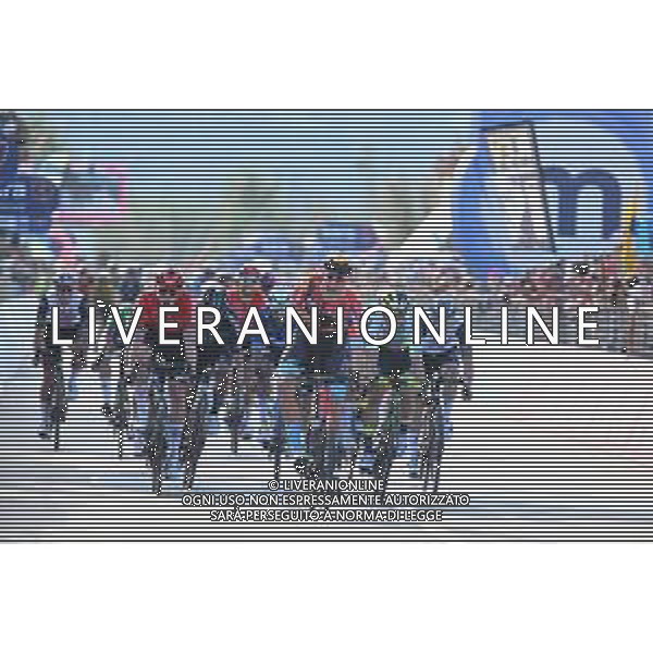 07-05-2023 Giro D\'italia; Tappa 02 Teramo - San Salvo; 2023, Bahrain - Victorious; 2023, Arkea - Samsic; 2023, Dsm; 2023, Intermarche - Circus Wanty; Milan, Jonathan; Dekker, David; Groves, Kaden; Marit, Arne; San Salvo; ©SIROTTI / AGENZIA ALDO LIVERANI SAS