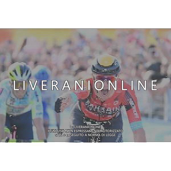 07-05-2023 Giro D\'italia; Tappa 02 Teramo - San Salvo; 2023, Bahrain - Victorious; Milan, Jonathan; San Salvo; ©SIROTTI / AGENZIA ALDO LIVERANI SAS