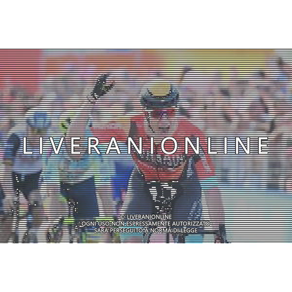 07-05-2023 Giro D\'italia; Tappa 02 Teramo - San Salvo; 2023, Bahrain - Victorious; Milan, Jonathan; San Salvo; ©SIROTTI / AGENZIA ALDO LIVERANI SAS
