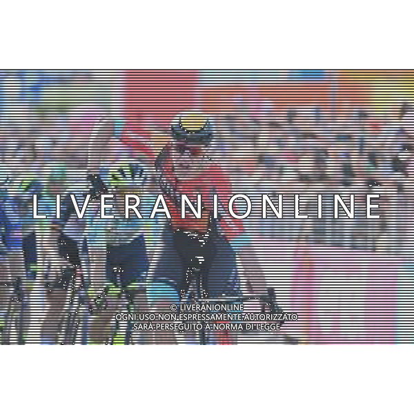 07-05-2023 Giro D\'italia; Tappa 02 Teramo - San Salvo; 2023, Bahrain - Victorious; Milan, Jonathan; San Salvo; ©SIROTTI / AGENZIA ALDO LIVERANI SAS