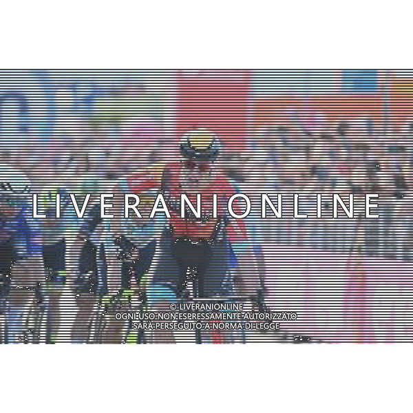 07-05-2023 Giro D\'italia; Tappa 02 Teramo - San Salvo; 2023, Bahrain - Victorious; Milan, Jonathan; San Salvo; ©SIROTTI / AGENZIA ALDO LIVERANI SAS
