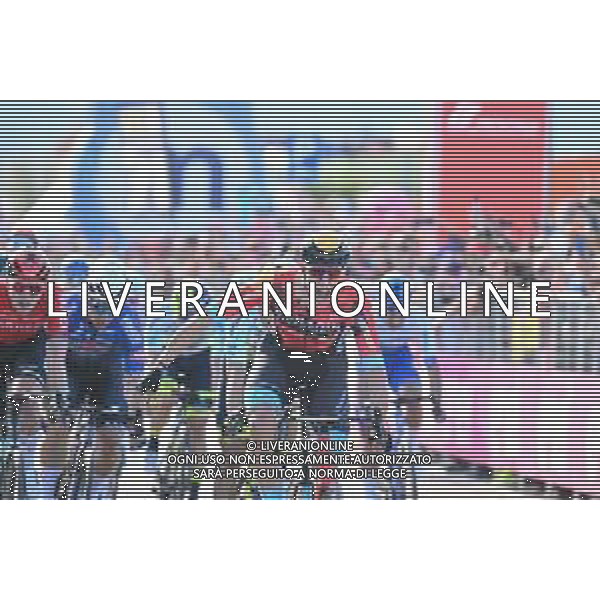 07-05-2023 Giro D\'italia; Tappa 02 Teramo - San Salvo; 2023, Bahrain - Victorious; Milan, Jonathan; San Salvo; ©SIROTTI / AGENZIA ALDO LIVERANI SAS