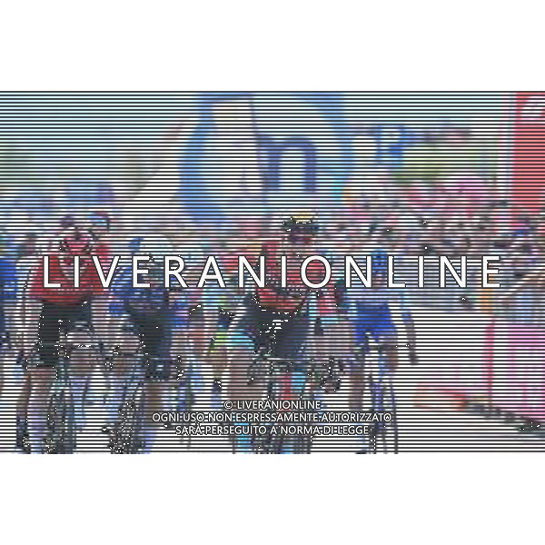 07-05-2023 Giro D\'italia; Tappa 02 Teramo - San Salvo; 2023, Bahrain - Victorious; Milan, Jonathan; San Salvo; ©SIROTTI / AGENZIA ALDO LIVERANI SAS