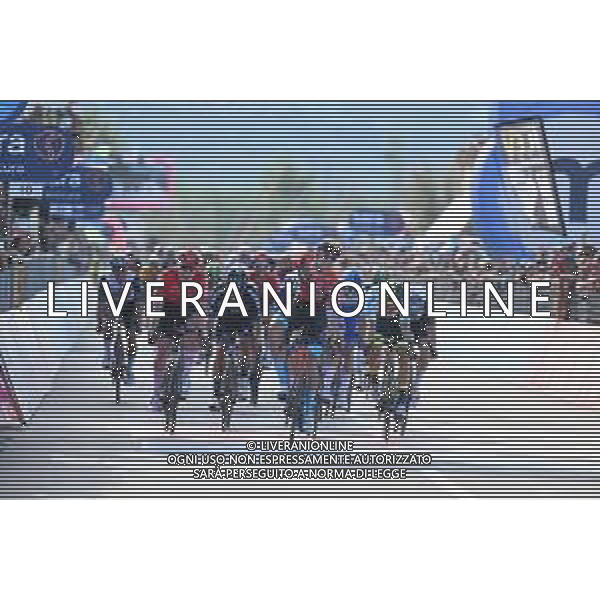 07-05-2023 Giro D\'italia; Tappa 02 Teramo - San Salvo; 2023, Bahrain - Victorious; 2023, Arkea - Samsic; 2023, Dsm; 2023, Intermarche - Circus Wanty; Milan, Jonathan; Dekker, David; Groves, Kaden; Marit, Arne; San Salvo; ©SIROTTI / AGENZIA ALDO LIVERANI SAS