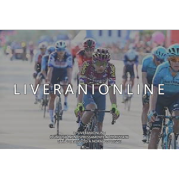 07-05-2023 Giro D\'italia; Tappa 02 Teramo - San Salvo; 2023, Corratec - Selle Italia; San Salvo; ©SIROTTI / AGENZIA ALDO LIVERANI SAS