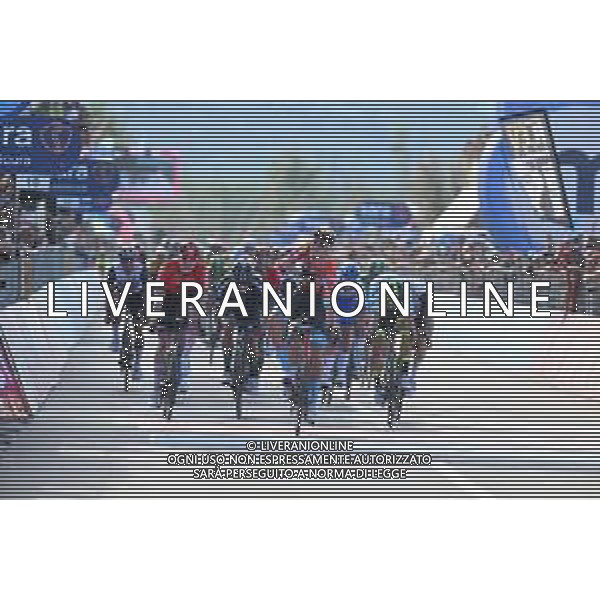 07-05-2023 Giro D\'italia; Tappa 02 Teramo - San Salvo; 2023, Bahrain - Victorious; 2023, Arkea - Samsic; 2023, Dsm; 2023, Intermarche - Circus Wanty; Milan, Jonathan; Dekker, David; Groves, Kaden; Marit, Arne; San Salvo; ©SIROTTI / AGENZIA ALDO LIVERANI SAS