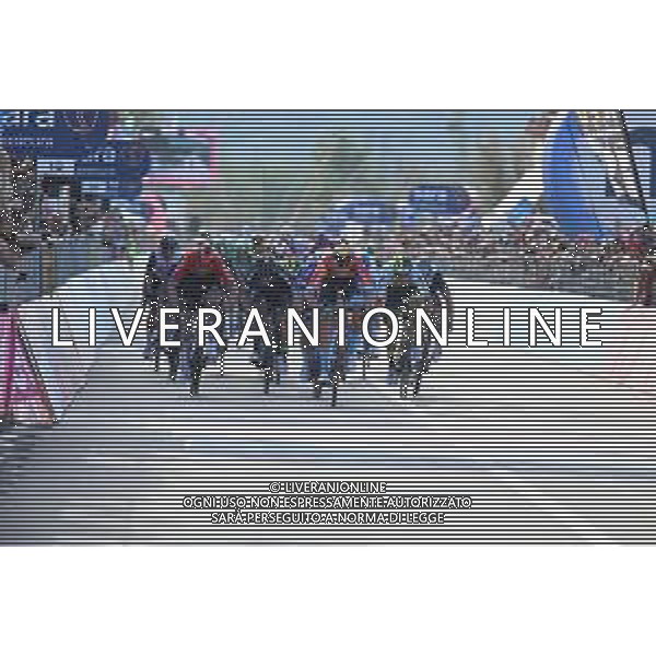 07-05-2023 Giro D\'italia; Tappa 02 Teramo - San Salvo; 2023, Bahrain - Victorious; 2023, Arkea - Samsic; 2023, Dsm; 2023, Intermarche - Circus Wanty; Milan, Jonathan; Dekker, David; Groves, Kaden; Marit, Arne; San Salvo; ©SIROTTI / AGENZIA ALDO LIVERANI SAS