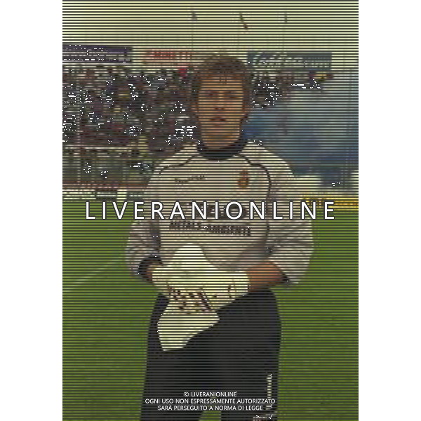 NEG-retrospettiva daniele balli calciatore nella foto daniele balli con la maglia della ternana calcio nell\'anno 1999 ag aldo liverani sas