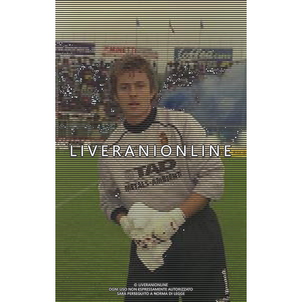 NEG-retrospettiva daniele balli calciatore nella foto daniele balli con la maglia della ternana calcio nell\'anno 1999 ag aldo liverani sas