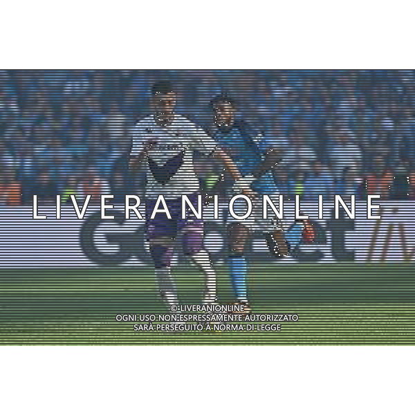 Napoli vs Fiorentina 34a giornata Campionato Calcio Serie A TIM 07.05.2023 Nella foto Aleksa Terzic e Frank Anguissa Foto Mosca / AGENZIA ALDO LIVERANI SAS