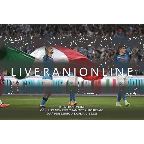 Napoli vs Fiorentina 34a giornata Campionato Calcio Serie A TIM 07.05.2023 Nella foto ESULTANZA A FINE GARA - FESTEGGIAMENTI DEI GIOCATORI DEL NAPOLI CAMPIONI D\'ITALIA PER LA VITTORIA DEL TERZO SCUDETTO - LUCIANO SPALLETTI Foto Mosca / AGENZIA ALDO LIVERANI SAS