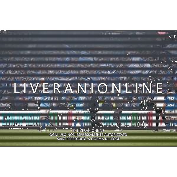 Napoli vs Fiorentina 34a giornata Campionato Calcio Serie A TIM 07.05.2023 Nella foto ESULTANZA A FINE GARA - FESTEGGIAMENTI DEI GIOCATORI DEL NAPOLI CAMPIONI D\'ITALIA PER LA VITTORIA DEL TERZO SCUDETTO - Giovanni Di Lorenzo Foto Mosca / AGENZIA ALDO LIVERANI SAS