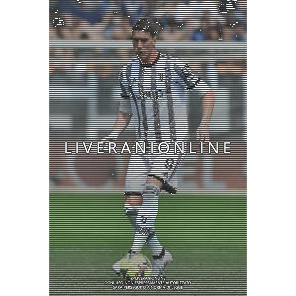 Dusan Vlahovic (Juventus) Atalanta vs Juventus Bergamo 24-04-2023 Gewiss Stadium - Stadio Atleti Azzurri d\'Italia Campionato Serie A TIM - 34a giornata foto Roberto Garavaglia/ag. Aldo Liverani sas