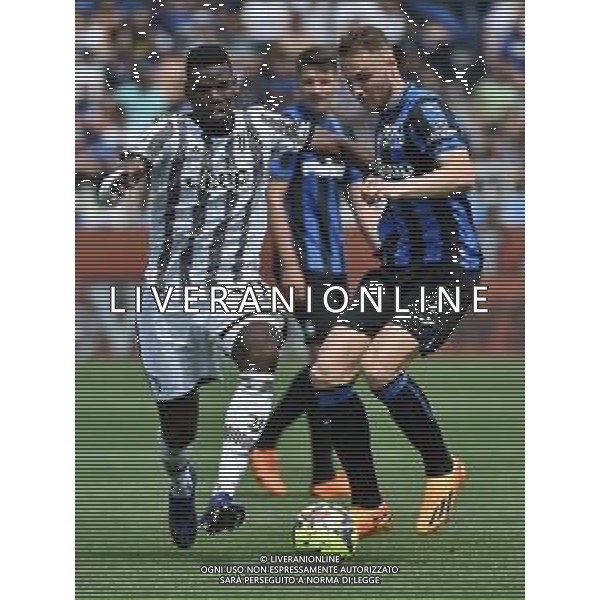Paul Pogba (Juventus) SX e Teun Koopmeiners (Atalanta) DX Atalanta vs Juventus Bergamo 24-04-2023 Gewiss Stadium - Stadio Atleti Azzurri d\'Italia Campionato Serie A TIM - 34a giornata foto Roberto Garavaglia/ag. Aldo Liverani sas