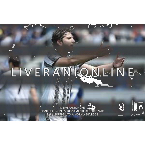 Manuel Locatelli (Juventus) Atalanta vs Juventus Bergamo 24-04-2023 Gewiss Stadium - Stadio Atleti Azzurri d\'Italia Campionato Serie A TIM - 34a giornata foto Roberto Garavaglia/ag. Aldo Liverani sas