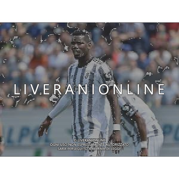 Paul Pogba (Juventus) Atalanta vs Juventus Bergamo 24-04-2023 Gewiss Stadium - Stadio Atleti Azzurri d\'Italia Campionato Serie A TIM - 34a giornata foto Roberto Garavaglia/ag. Aldo Liverani sas