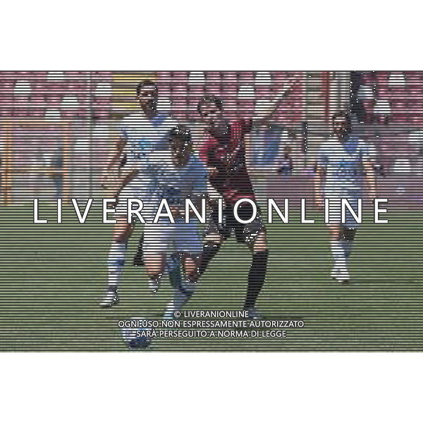 06-05-2023 REGGIO CALABRIA STADIO ORESTE GRANILLO CAMPIONATO NAZIONALE CALCIO SERIE B REGGINA VS COMO NELLA FOTO ALESSIO IOVINE COMO E GIOVANNI FABBIAN REGGINA ©PASQUALE GARREFFA / AGENZIA ALDO LIVERANI SAS