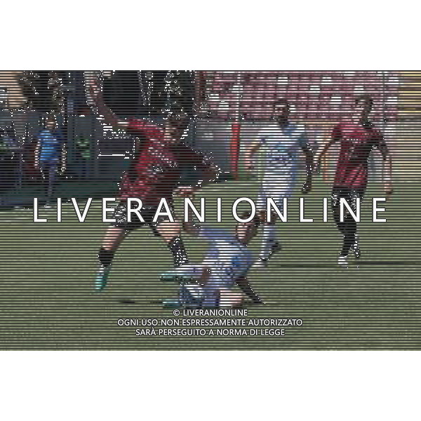 06-05-2023 REGGIO CALABRIA STADIO ORESTE GRANILLO CAMPIONATO NAZIONALE CALCIO SERIE B REGGINA VS COMO NELLA FOTO ALESSIO IOVINE COMO E NICCOLO\' PIEROZZI REGGINA ©PASQUALE GARREFFA / AGENZIA ALDO LIVERANI SAS