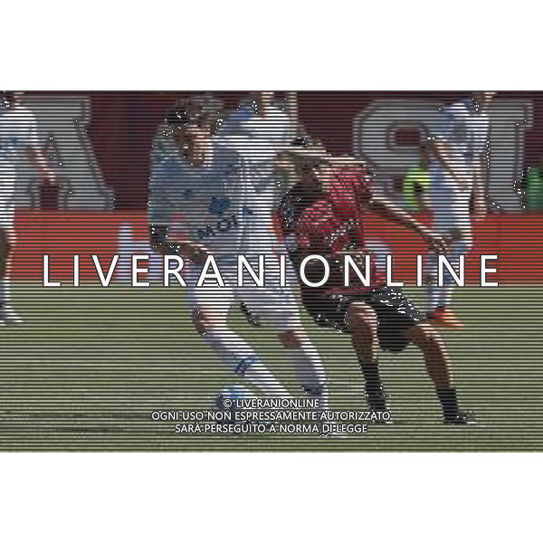06-05-2023 REGGIO CALABRIA STADIO ORESTE GRANILLO CAMPIONATO NAZIONALE CALCIO SERIE B REGGINA VS COMO NELLA FOTO DANIELE BASELLI COMO E JEREMY MENEZ REGGINA ©PASQUALE GARREFFA / AGENZIA ALDO LIVERANI SAS