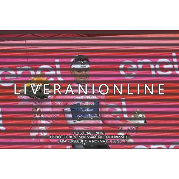 08-05-2023 Giro D\'italia; Tappa 03 Vasto - Melfi; 2023, Soudal - Quickstep; Evenepoel, Remco; Melfi; ©SIROTTI / AGENZIA ALDO LIVERANI SAS