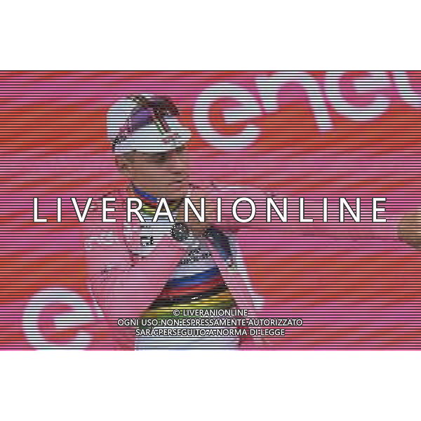 08-05-2023 Giro D\'italia; Tappa 03 Vasto - Melfi; 2023, Soudal - Quickstep; Evenepoel, Remco; Melfi; ©SIROTTI / AGENZIA ALDO LIVERANI SAS