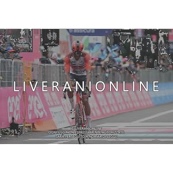 09-05-2023 Giro D\'italia; Tappa 04 Venosa - Lago Laceno; 2023, Trek - Segafredo; Ghebreigzabhier, Amanuel; Lago Laceno; ©SIROTTI / AGENZIA ALDO LIVERANI SAS