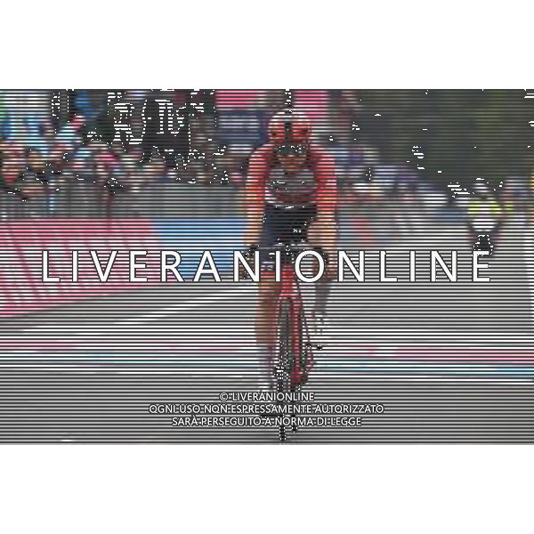 09-05-2023 Giro D\'italia; Tappa 04 Venosa - Lago Laceno; 2023, Trek - Segafredo; Skujins, Toms; Lago Laceno; ©SIROTTI / AGENZIA ALDO LIVERANI SAS