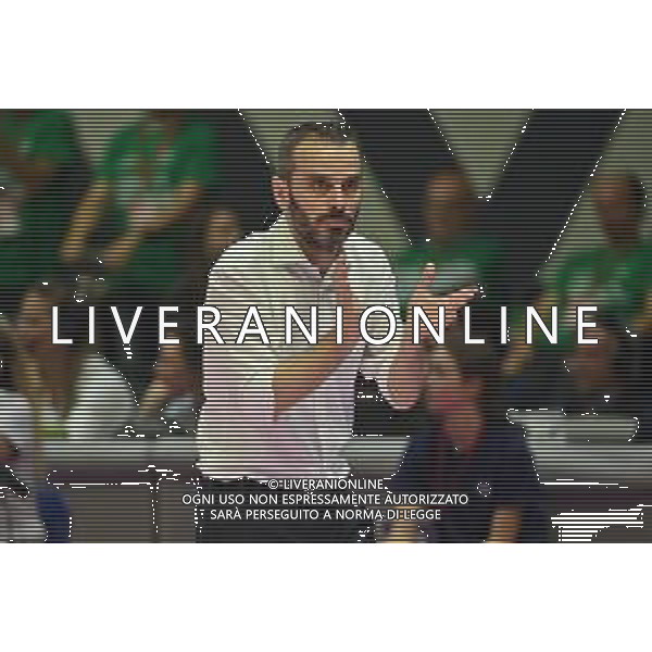 TVRG Marco Gaspari allenatore Vero Volley Milano Vero Volley Milano vs Prosecco Doc Imoco Conegliano Monza 09-05-2023 Arena di Monza Campionato Serie A1 - gara 2 Finale Scudetto foto Roberto Garavaglia/ag. Aldo Liverani sas / AGENZIA ALDO LIVERANI SAS