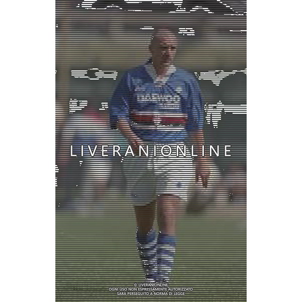 NEG COL-1998 COGNE AMICHEVOLE PRE CAMPIONATO SAMPDORIA -COGNE NELLA FOTO FABRIZIO FICINI AG ALDO LIVERANI SAS