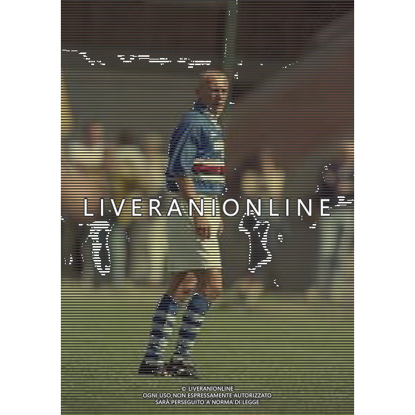 NEG COL-1998 COGNE AMICHEVOLE PRE CAMPIONATO SAMPDORIA -COGNE NELLA FOTO MORENO MANNINI AG ALDO LIVERANI SAS
