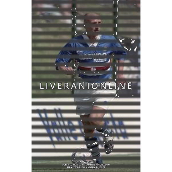 NEG COL-1998 COGNE AMICHEVOLE PRE CAMPIONATO SAMPDORIA -COGNE NELLA FOTO FABRIZIO FICINI AG ALDO LIVERANI SAS