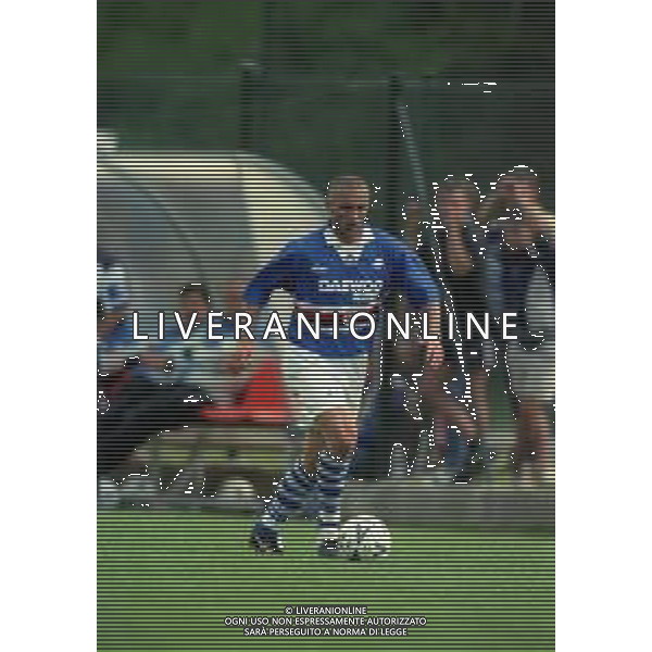 NEG COL-1998 COGNE AMICHEVOLE PRE CAMPIONATO SAMPDORIA -COGNE NELLA FOTO NENAD SAKIC AG ALDO LIVERANI SAS