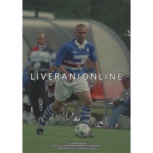 NEG COL-1998 COGNE AMICHEVOLE PRE CAMPIONATO SAMPDORIA -COGNE NELLA FOTO NENAD SAKIC AG ALDO LIVERANI SAS