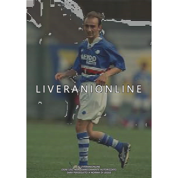 NEG COL-1998 COGNE AMICHEVOLE PRE CAMPIONATO SAMPDORIA -COGNE NELLA FOTO MARCO SGRO\' AG ALDO LIVERANI SAS