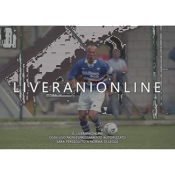 NEG COL-1998 COGNE AMICHEVOLE PRE CAMPIONATO SAMPDORIA -COGNE NELLA FOTO MORENO MANNINI AG ALDO LIVERANI SAS