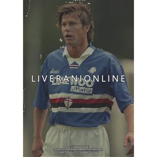 NEG COL-1998 COGNE AMICHEVOLE PRE CAMPIONATO SAMPDORIA -COGNE NELLA FOTO FRANCESCO PALMIERI AG ALDO LIVERANI SAS
