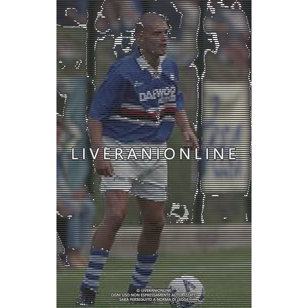 NEG COL-1998 COGNE AMICHEVOLE PRE CAMPIONATO SAMPDORIA -COGNE NELLA FOTO DAVID BALLERI AG ALDO LIVERANI SAS