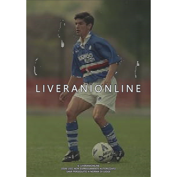 NEG COL-1998 COGNE AMICHEVOLE PRE CAMPIONATO SAMPDORIA -COGNE NELLA FOTO FERNANDO DANIEL CORDOBA AG ALDO LIVERANI SAS