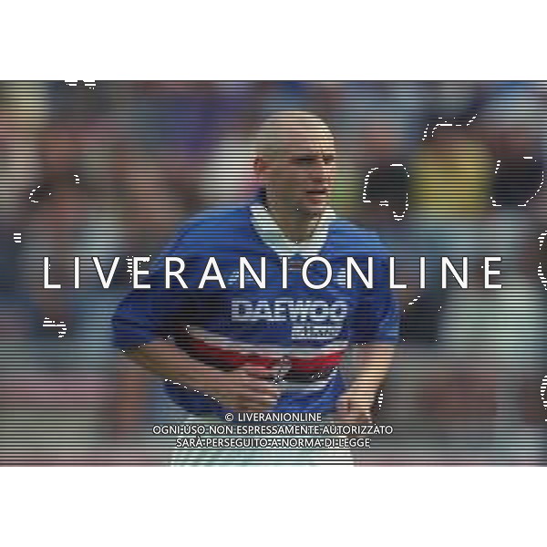 NEG COL-1998 COGNE AMICHEVOLE PRE CAMPIONATO SAMPDORIA -COGNE NELLA FOTO BRATISLAV ZIVKOVIC AG ALDO LIVERANI SAS