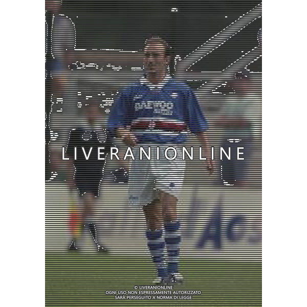 NEG COL-1998 COGNE AMICHEVOLE PRE CAMPIONATO SAMPDORIA -COGNE NELLA FOTO MARCO SGRO\' AG ALDO LIVERANI SAS