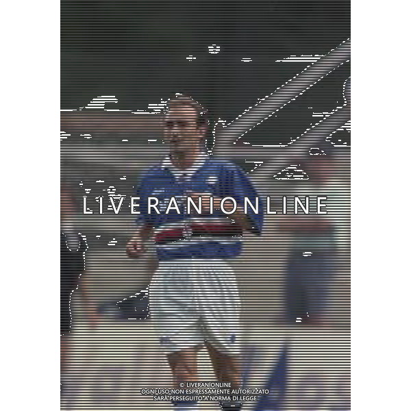 NEG COL-1998 COGNE AMICHEVOLE PRE CAMPIONATO SAMPDORIA -COGNE NELLA FOTO MARCO SGRO\' AG ALDO LIVERANI SAS