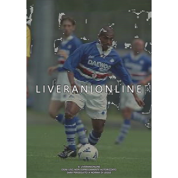 NEG COL-1998 COGNE AMICHEVOLE PRE CAMPIONATO SAMPDORIA -COGNE NELLA FOTO CATE AG ALDO LIVERANI SAS