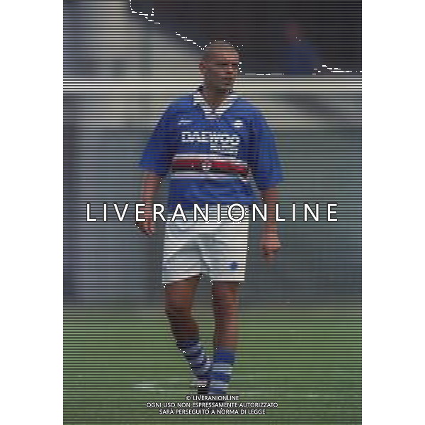 NEG COL-1998 COGNE AMICHEVOLE PRE CAMPIONATO SAMPDORIA -COGNE NELLA FOTO DAVID BALLERI AG ALDO LIVERANI SAS
