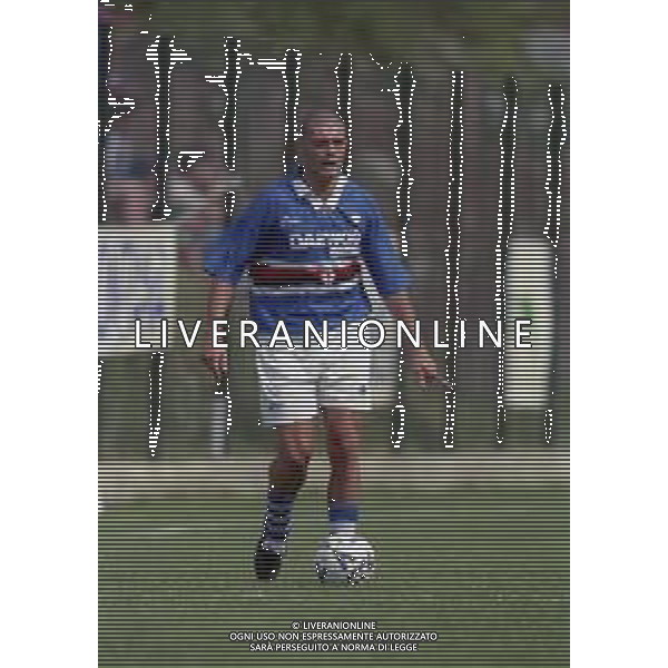 NEG COL-1998 COGNE AMICHEVOLE PRE CAMPIONATO SAMPDORIA -COGNE NELLA FOTO DAVID BALLERI AG ALDO LIVERANI SAS