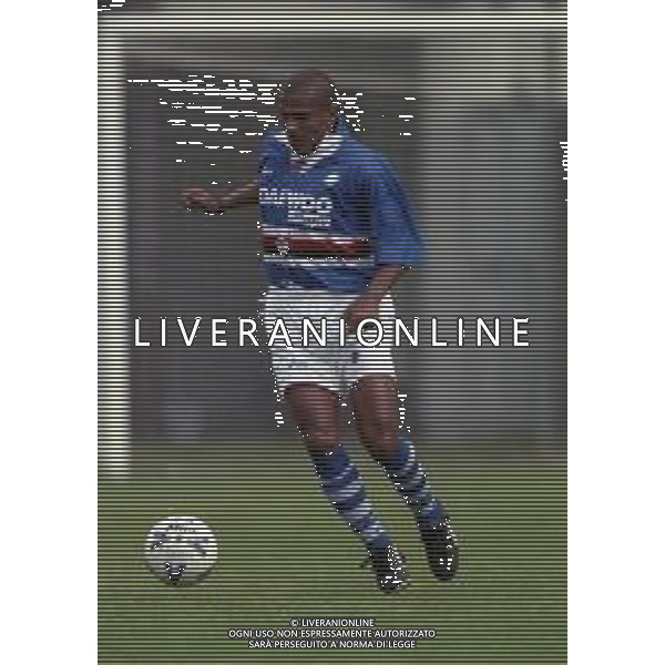 NEG COL-1998 COGNE AMICHEVOLE PRE CAMPIONATO SAMPDORIA -COGNE NELLA FOTO CATE AG ALDO LIVERANI SAS