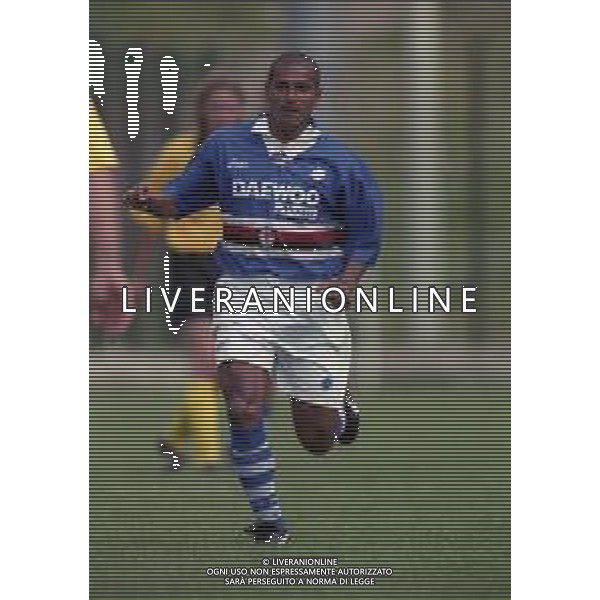 NEG COL-1998 COGNE AMICHEVOLE PRE CAMPIONATO SAMPDORIA -COGNE NELLA FOTO CATE AG ALDO LIVERANI SAS