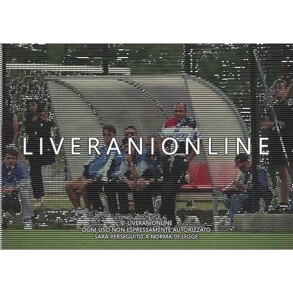NEG COL-1998 COGNE AMICHEVOLE PRE CAMPIONATO SAMPDORIA -COGNE NELLA FOTO LUCIANO SPALLETTI ALLENATORE SAMPDORIA CALCIO AG ALDO LIVERANI SAS