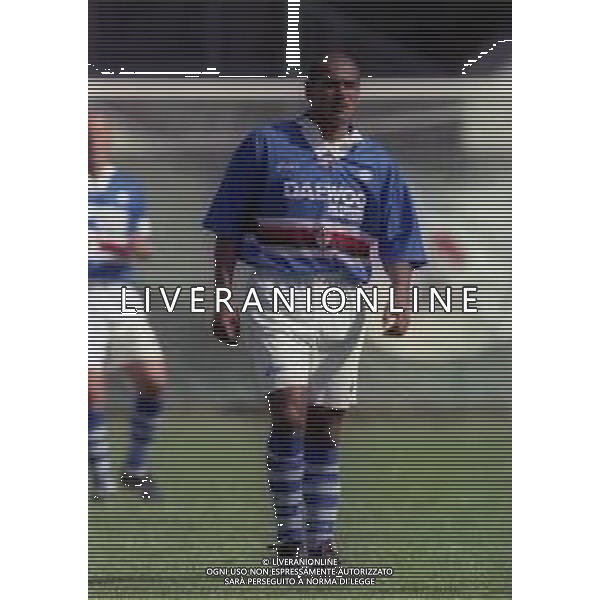 NEG COL-1998 COGNE AMICHEVOLE PRE CAMPIONATO SAMPDORIA -COGNE NELLA FOTO CATE AG ALDO LIVERANI SAS